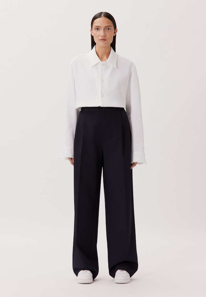 Regular Casual Hemd Struktur in Weiß | Seidensticker Onlineshop