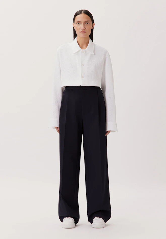 Regular Casual shirt Structure in White | Seidensticker online shop