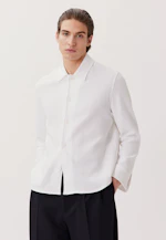 Regular Casual Hemd Struktur in Weiß |  Seidensticker Onlineshop