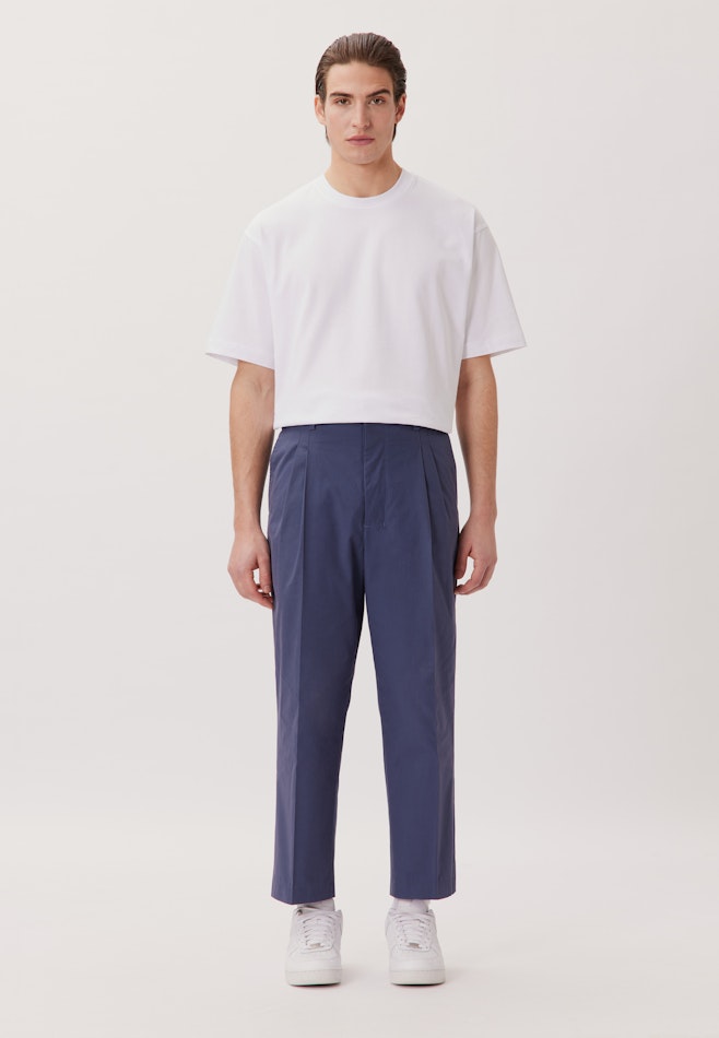 Regular Chino Uni dans Gris | Boutique en ligne Seidensticker