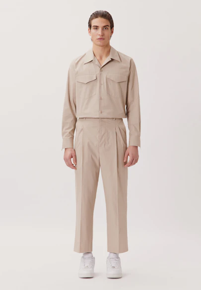 Regular Casual Hemd Uni in Braun |  Seidensticker Onlineshop