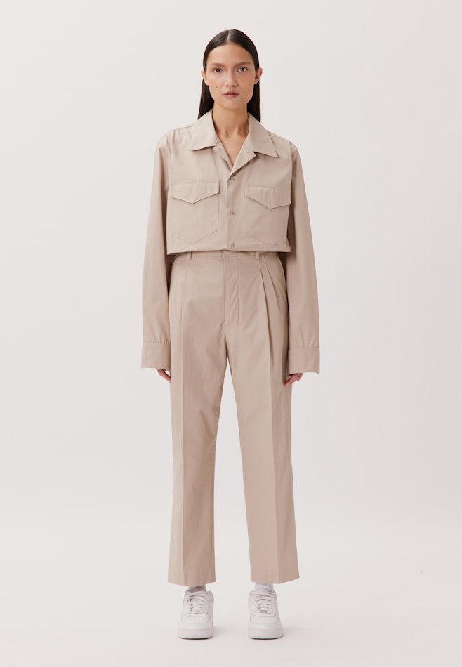 Regular Casual Hemd Uni in Braun | Seidensticker Onlineshop