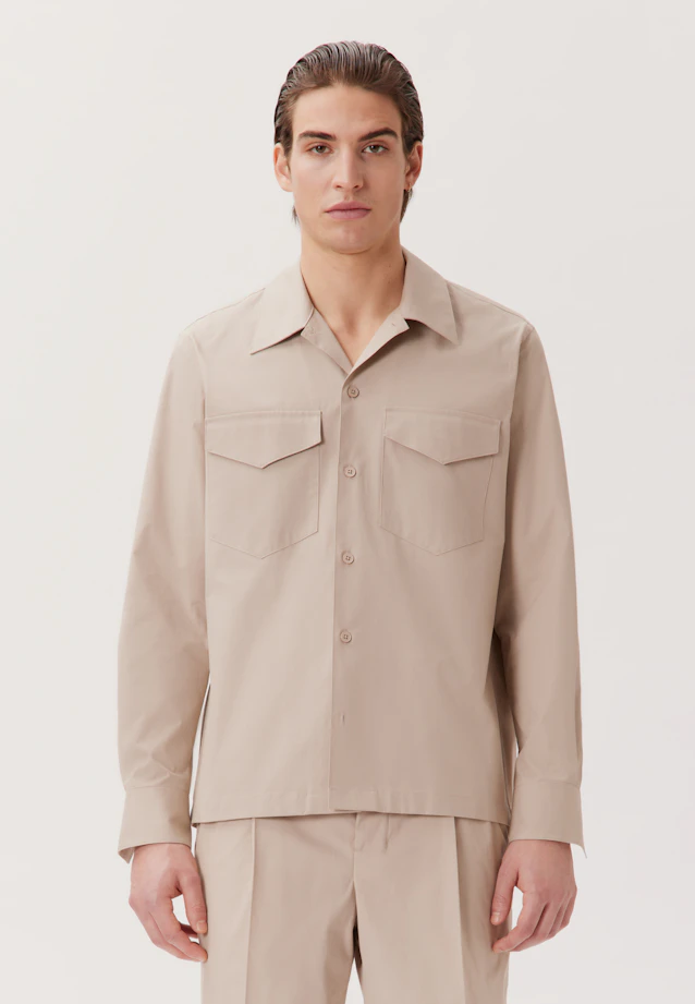 Regular Casual Hemd Uni in Braun |  Seidensticker Onlineshop