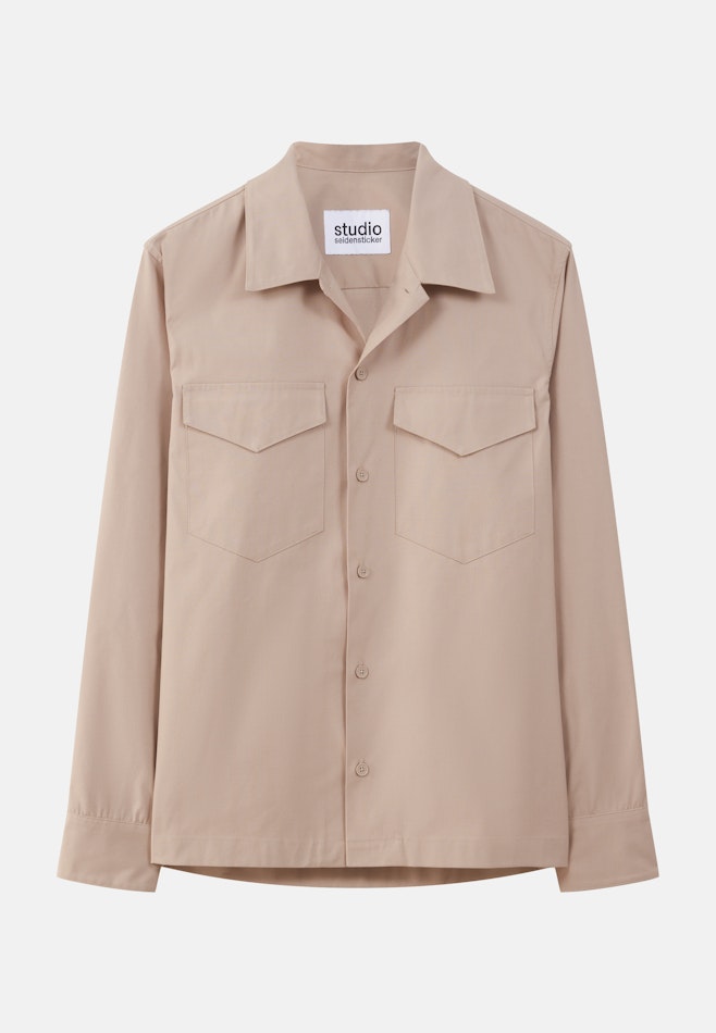 Regular Casual shirt Uni in Brown | Seidensticker online shop