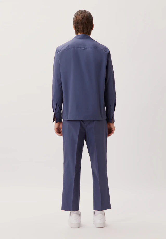 Regular Chemise décontractée Uni in Gris |  Seidensticker Onlineshop