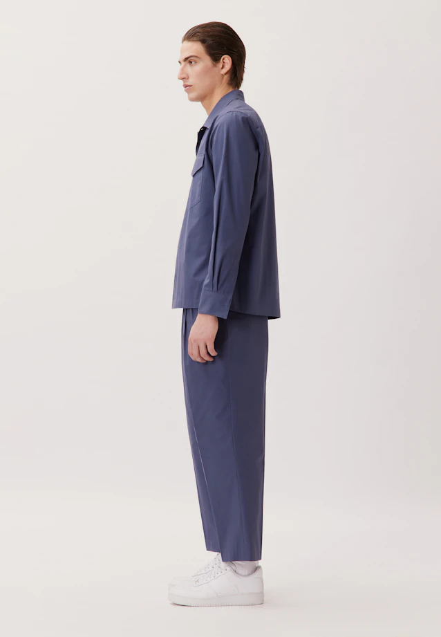 Regular Chemise décontractée Uni in Gris |  Seidensticker Onlineshop