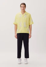 Regular Chemise décontractée Imprimé in Jaune |  Seidensticker Onlineshop