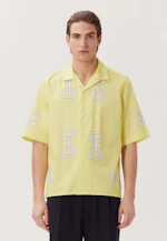 Regular Chemise décontractée Imprimé in Jaune |  Seidensticker Onlineshop
