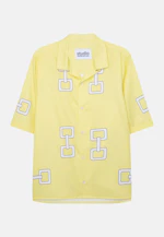 Regular Chemise décontractée Imprimé in Jaune |  Seidensticker Onlineshop