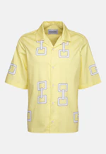 Regular Chemise décontractée Imprimé in Jaune |  Seidensticker Onlineshop