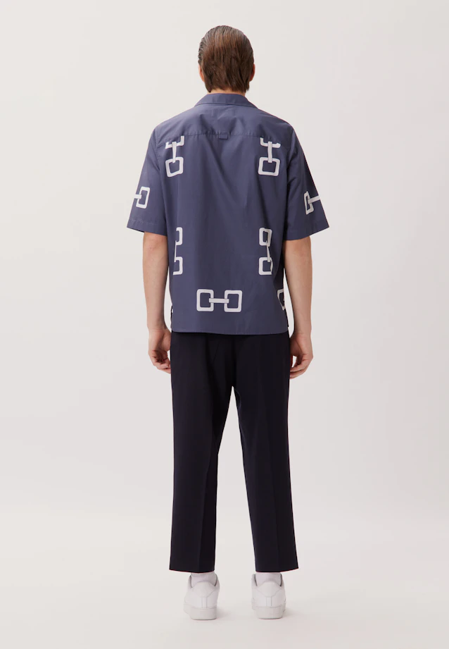 Regular Casual shirt Print in Grey |  Seidensticker Onlineshop