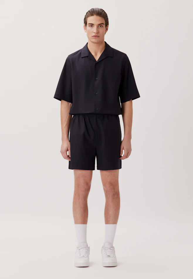 Regular Shorts Uni in Dunkelblau | Seidensticker Onlineshop