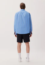 Oversized Chemise décontractée rayures in Bleu Moyen |  Seidensticker Onlineshop