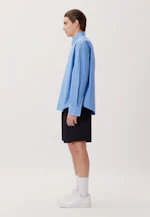 Oversized Chemise décontractée rayures in Bleu Moyen |  Seidensticker Onlineshop
