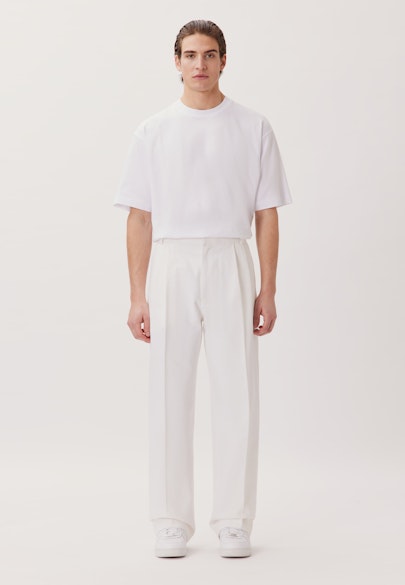 Oversized Pantalon de costume Uni in Blanc |  Seidensticker Onlineshop