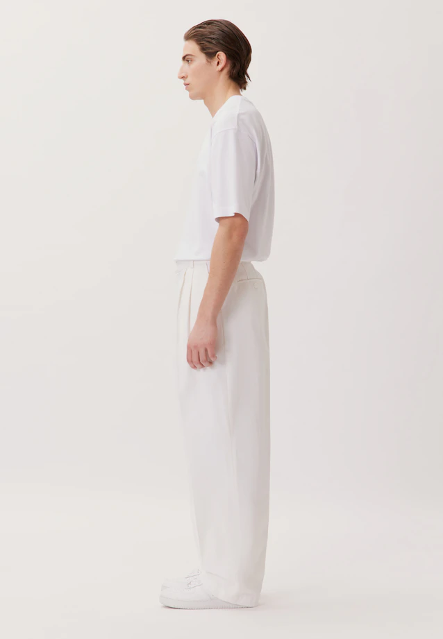 Oversized Suit Pants Uni in Weiß |  Seidensticker Onlineshop