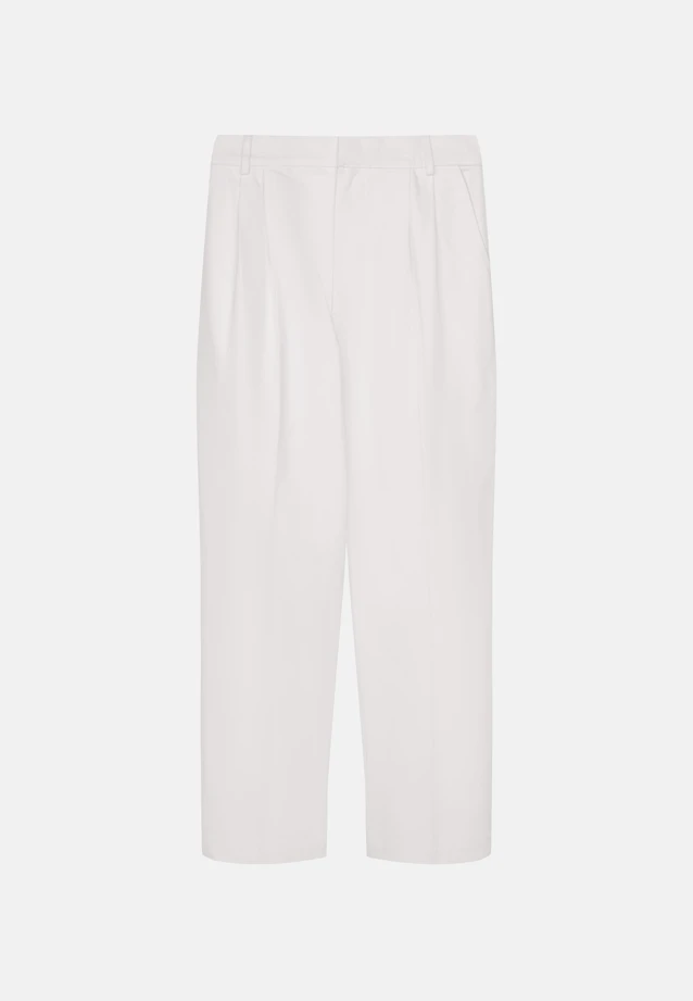 Oversized Suit Pants Uni in Weiß |  Seidensticker Onlineshop