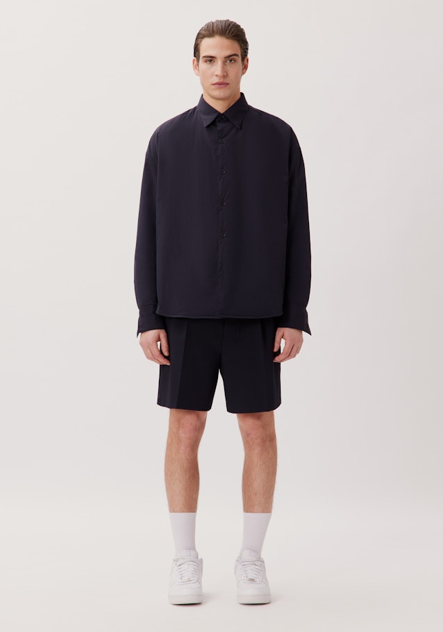 Oversized Casual Shirt Uni in Dark Blue | Seidensticker Onlineshop