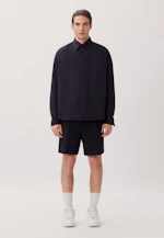 Oversized Casual shirt Uni in Dark Blue |  Seidensticker Onlineshop