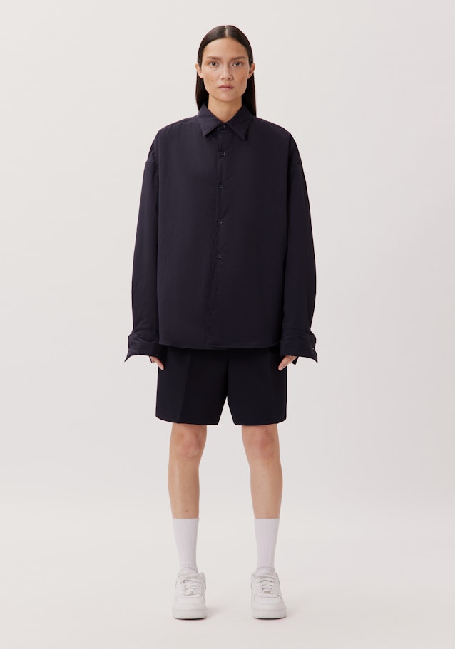 Oversized Casual Shirt Uni in Dark Blue | Seidensticker Onlineshop