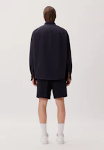 Oversized Casual shirt Uni in Dark Blue |  Seidensticker Onlineshop
