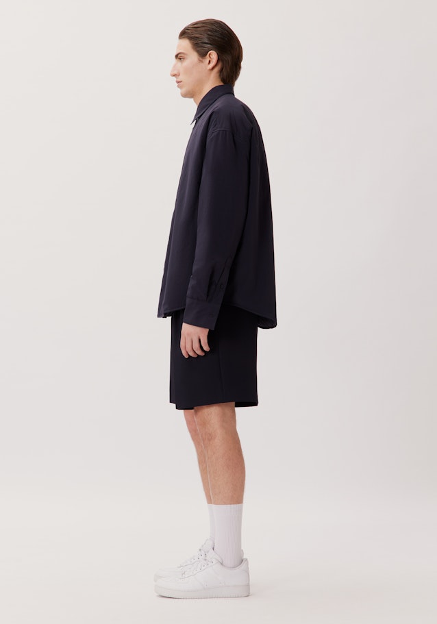 Oversized Casual Shirt Uni in Dark Blue | Seidensticker Onlineshop