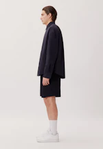 Oversized Casual shirt Uni in Dark Blue |  Seidensticker Onlineshop