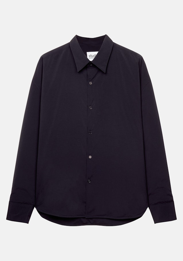 Oversized Casual Shirt Uni in Dark Blue | Seidensticker Onlineshop