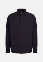 Oversized Casual shirt Uni in Dark Blue |  Seidensticker Onlineshop