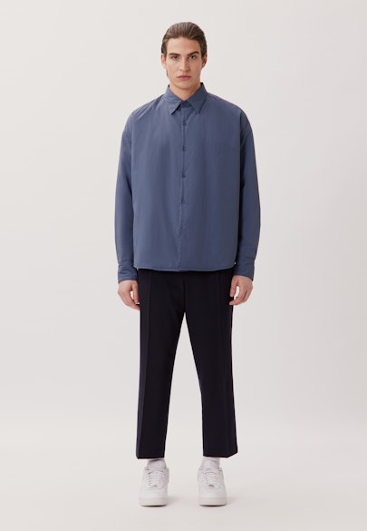 Oversized Casual Hemd Uni in Grau |  Seidensticker Onlineshop