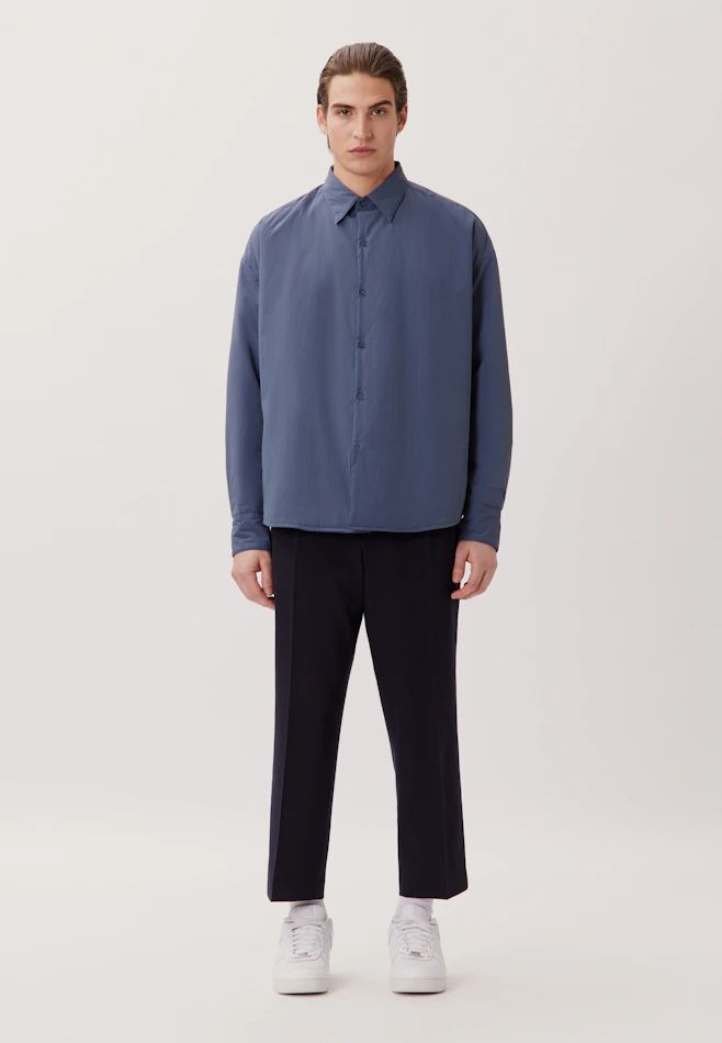 Oversized Casual Hemd Uni in Grau | Seidensticker Onlineshop