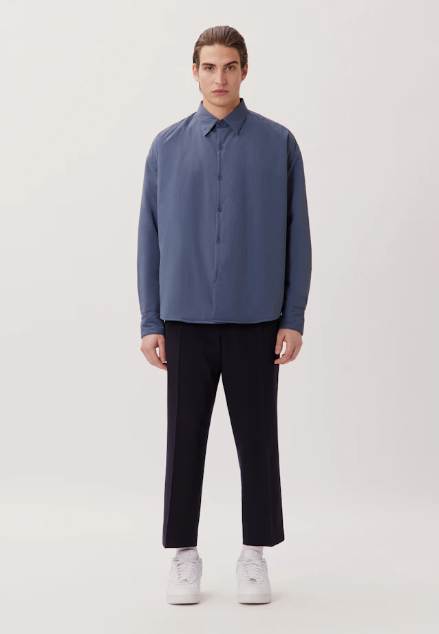 Oversized Casual shirt Uni in Grey |  Seidensticker Onlineshop