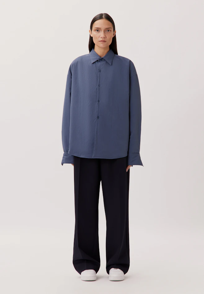 Oversized Casual Hemd Uni in Grau | Seidensticker Onlineshop