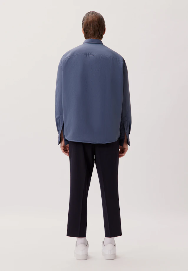 Oversized Casual Hemd Uni in Grau |  Seidensticker Onlineshop