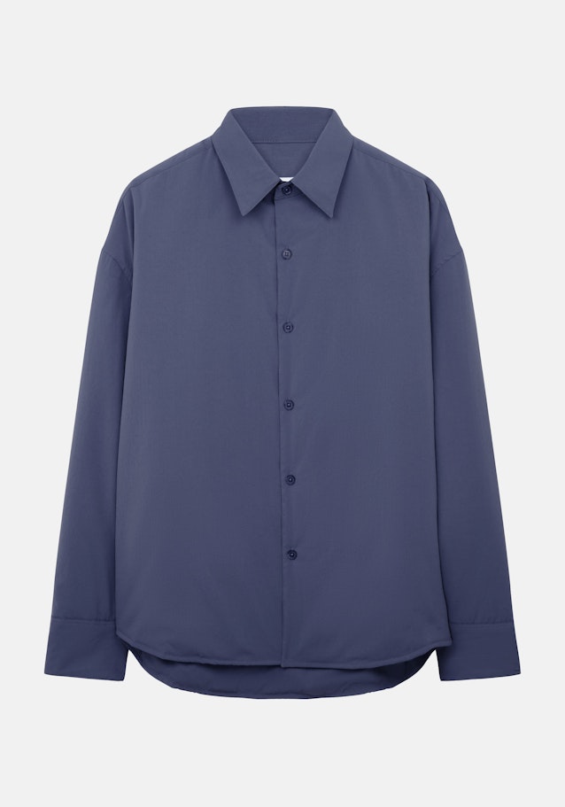 Oversized Casual Hemd Uni in Grau | Seidensticker Onlineshop