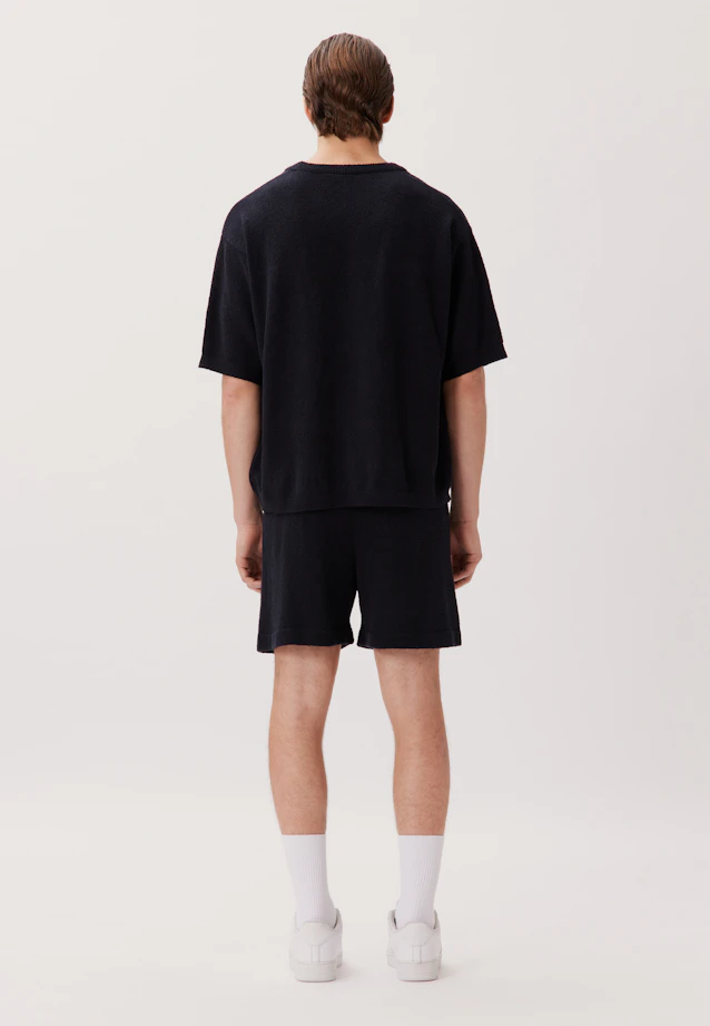 T-shirt Uni in Bleu Foncé |  Seidensticker Onlineshop