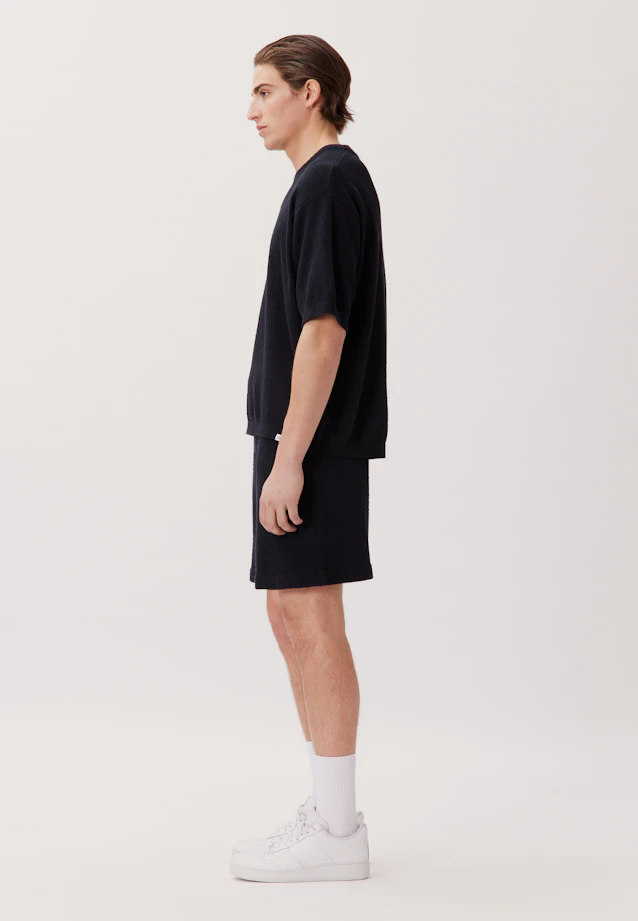 T-shirt Uni in Bleu Foncé |  Seidensticker Onlineshop