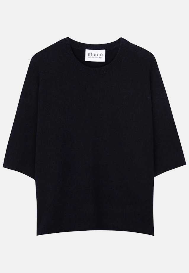 T-shirt Uni in Bleu Foncé |  Seidensticker Onlineshop