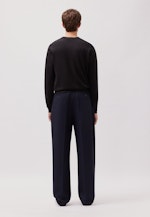 Regular Pull-over Uni in Noir |  Seidensticker Onlineshop