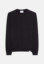 Regular Pullover Uni in Schwarz |  Seidensticker Onlineshop