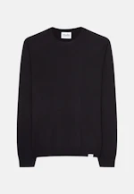 Regular Pullover Uni in Schwarz |  Seidensticker Onlineshop
