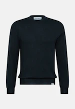 Regular Pullover Uni in Schwarz |  Seidensticker Onlineshop