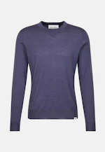 Regular Pullover Uni in Grau |  Seidensticker Onlineshop