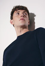Regular Pullover Uni in Dunkelblau |  Seidensticker Onlineshop