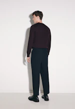 Regular Pullover Uni in Rot |  Seidensticker Onlineshop