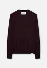 Regular Pullover Uni in Rot |  Seidensticker Onlineshop
