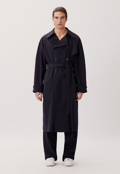 Oversized Coat in Dark Blue |  Seidensticker Onlineshop