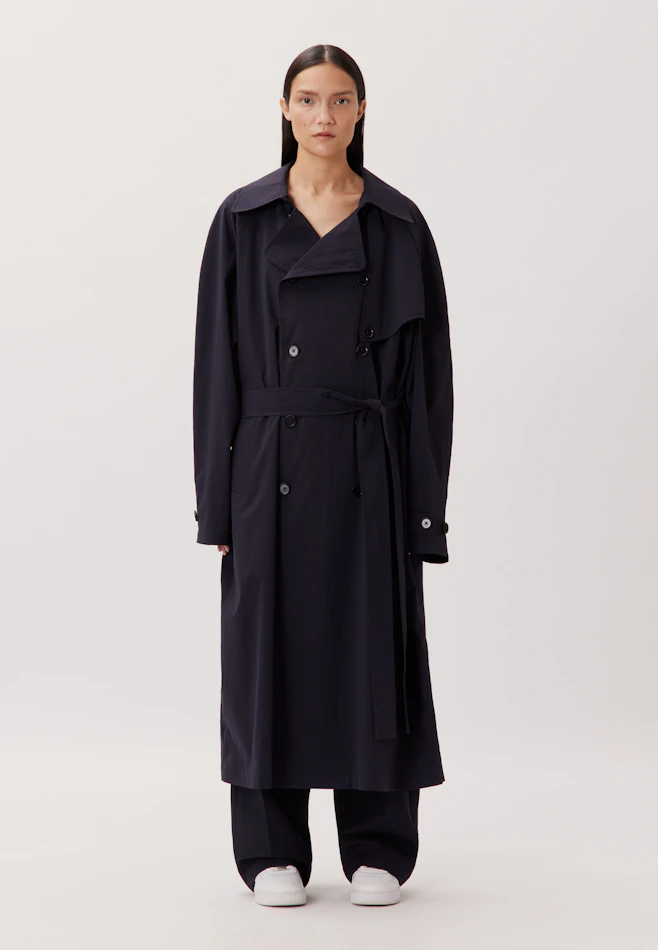 Oversized Coat in Dark Blue | Seidensticker online shop