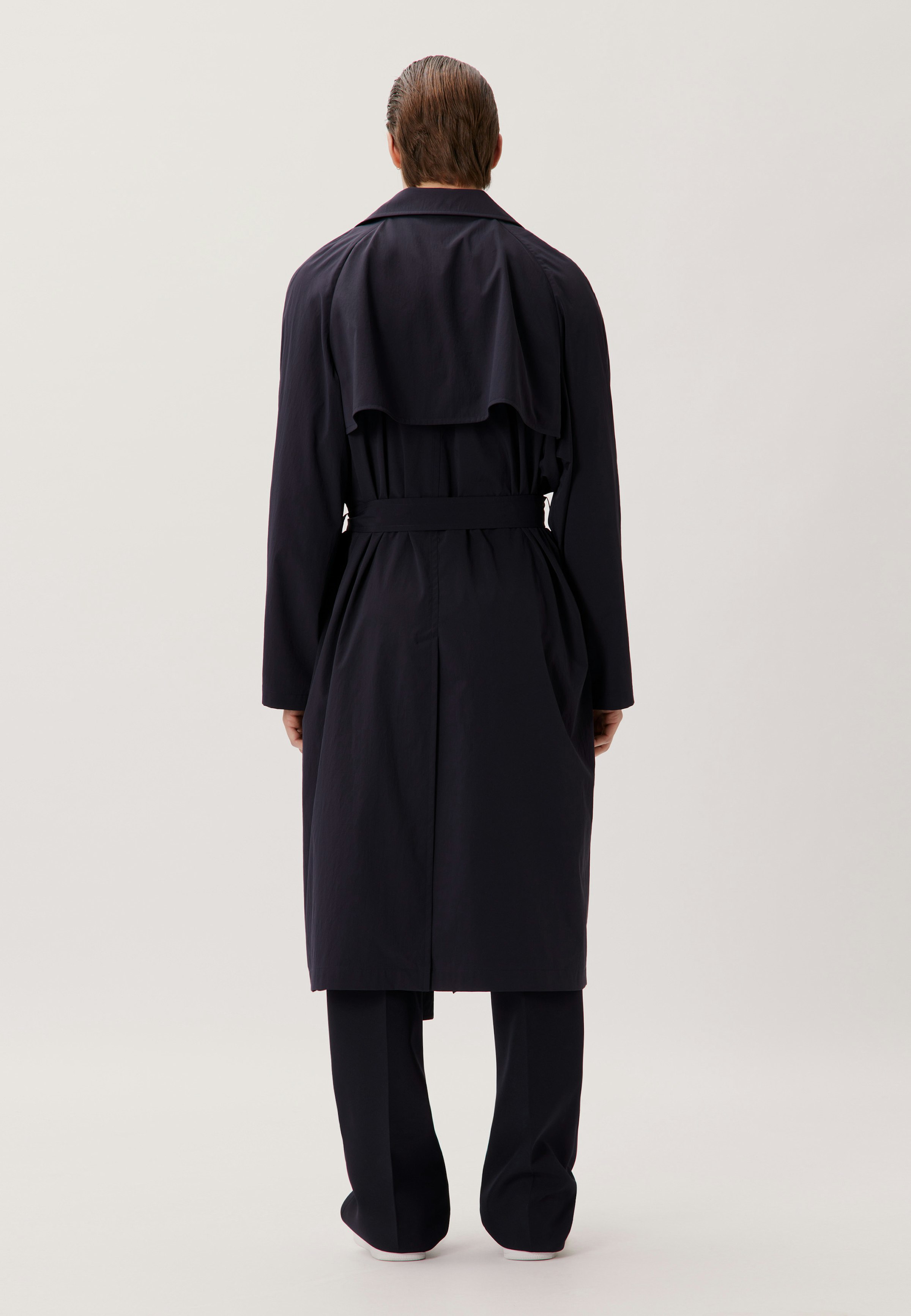 Oversize Mantel Herren Schwarze Wollmantel Wollmantel Herren