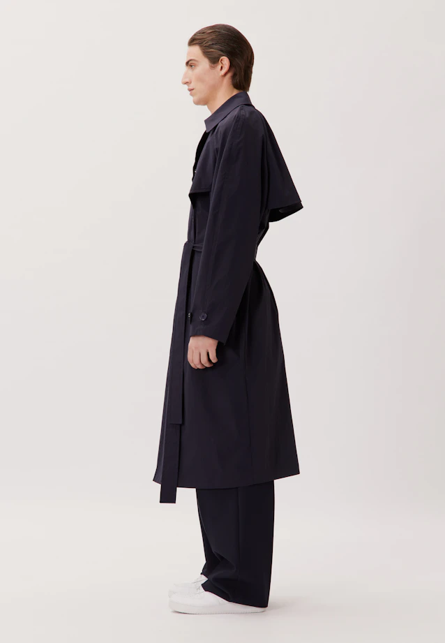 Oversized Coat in Dark Blue |  Seidensticker Onlineshop